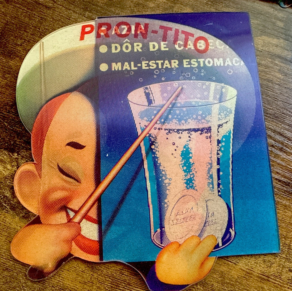 1950s Vari-Vue Alka-Seltzer Pron-tito display advertisement - photo 4
