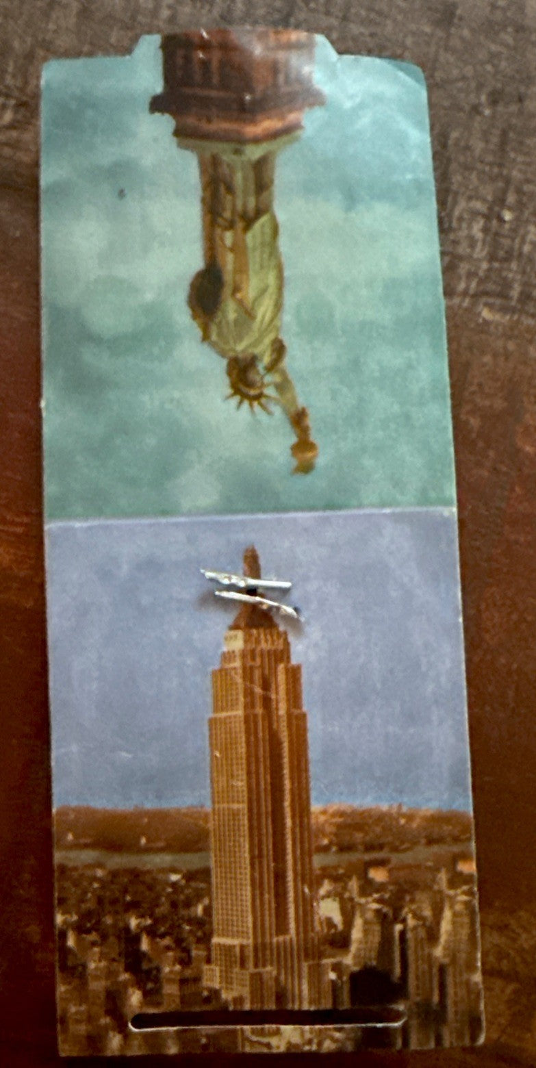 Vintage Winky and Dutch NYC double-sided Statue of Liberty keychain - photo 4