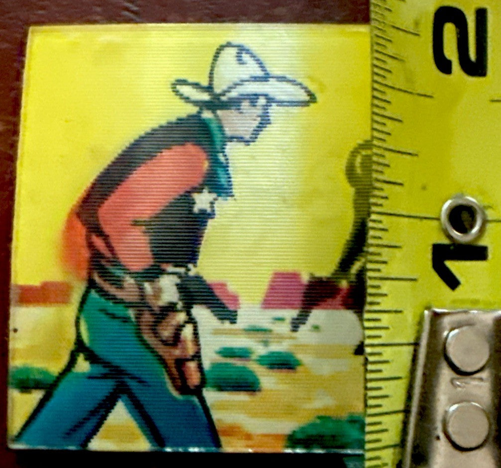 Lot of 3 1960s VARI-VUE VINTAGE WESTERN GUNSLINGER NOS RARE - photo 7