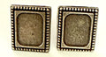 Vintage Vari-Vue tie clip blanks for lenticulars