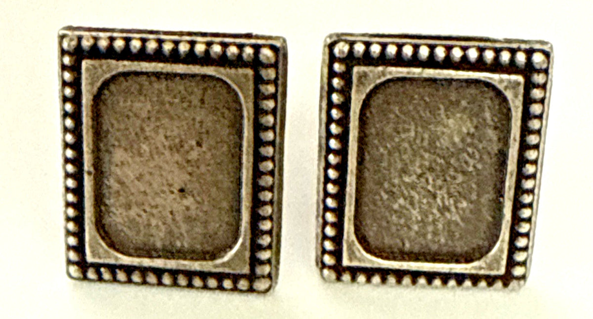 Vintage Vari-Vue tie clip blanks for lenticulars