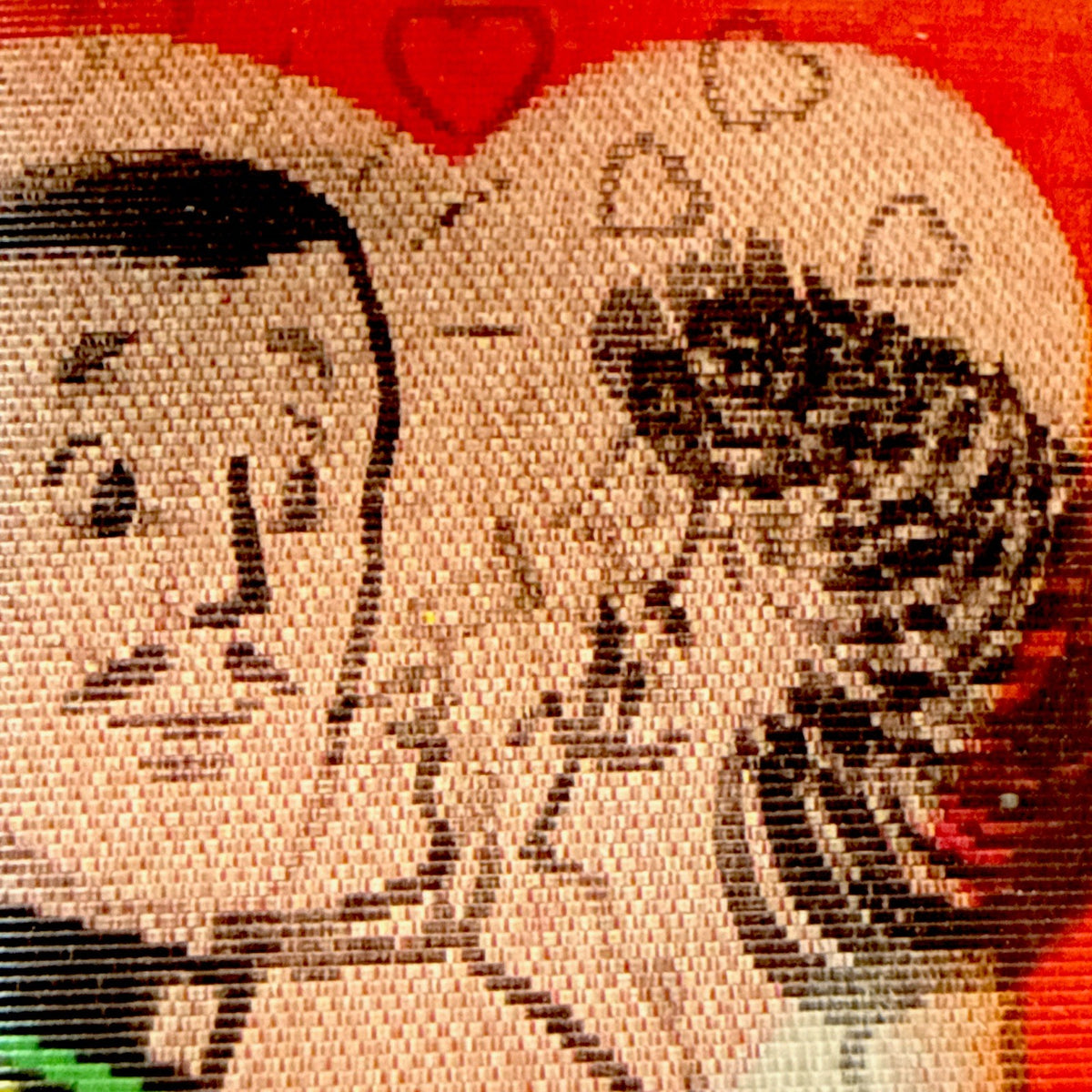 2-1960s Vintage Vari-Vue Flicker A Couple Kissing small floating hearts NOS - photo 5