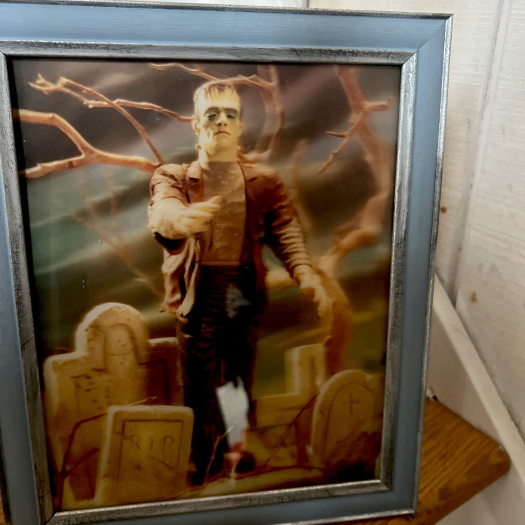 Aurora Vari-Vue Frankenstein lenticular 3D picture remake by R. Munn - photo 4