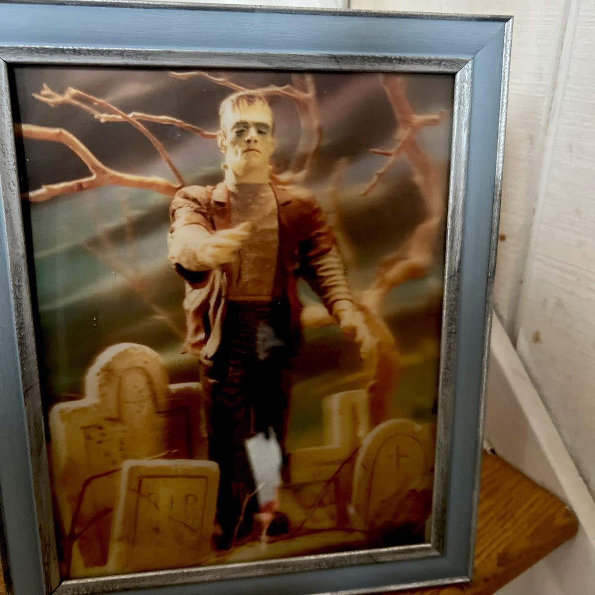 Aurora Vari-Vue Frankenstein lenticular 3D picture remake by R. Munn - photo 4